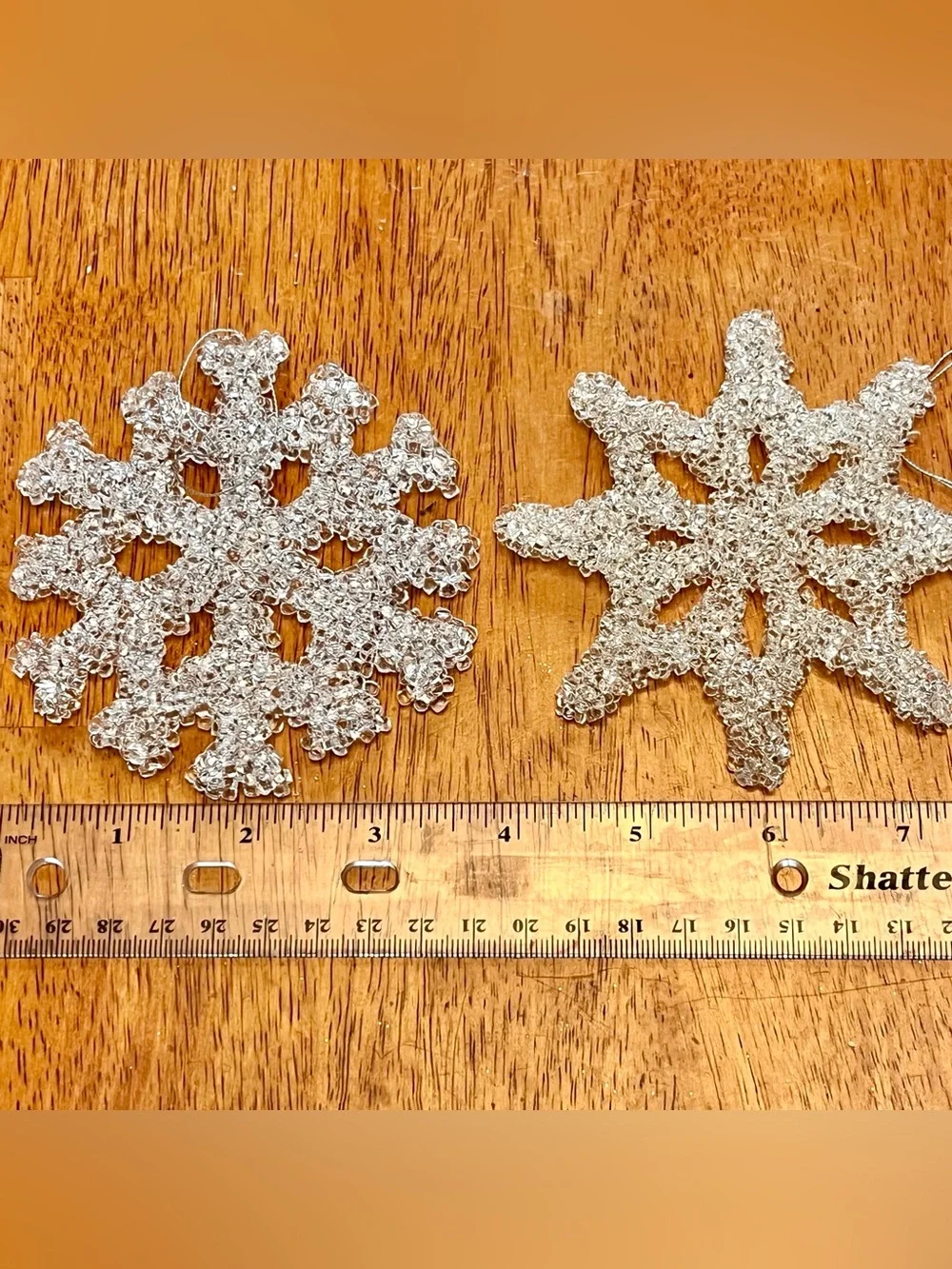 Stars & Snowflakes Christmas Ornaments Set